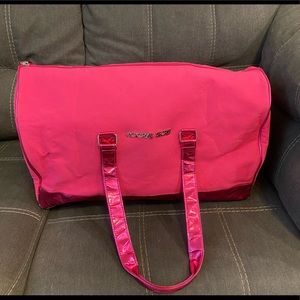 Victoria’s Secret duffel bag - bright pink